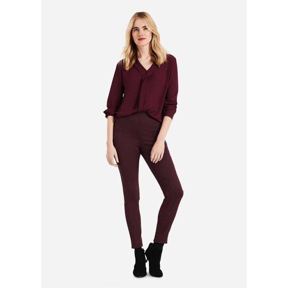 Phase Eight Women's Amina Darted Jeggings Skinny Pants Brik Color Size 4US 8UK